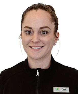 Dental hygienist Tessa