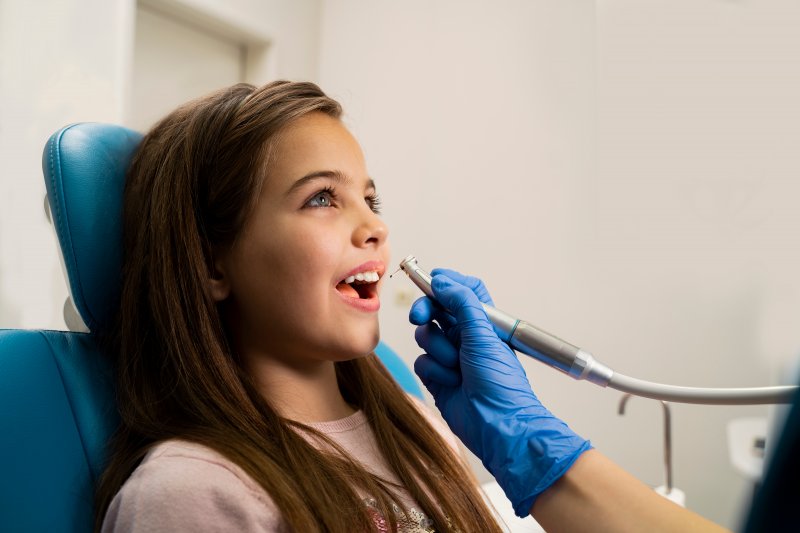 Older kid getting cosmetic dentistry